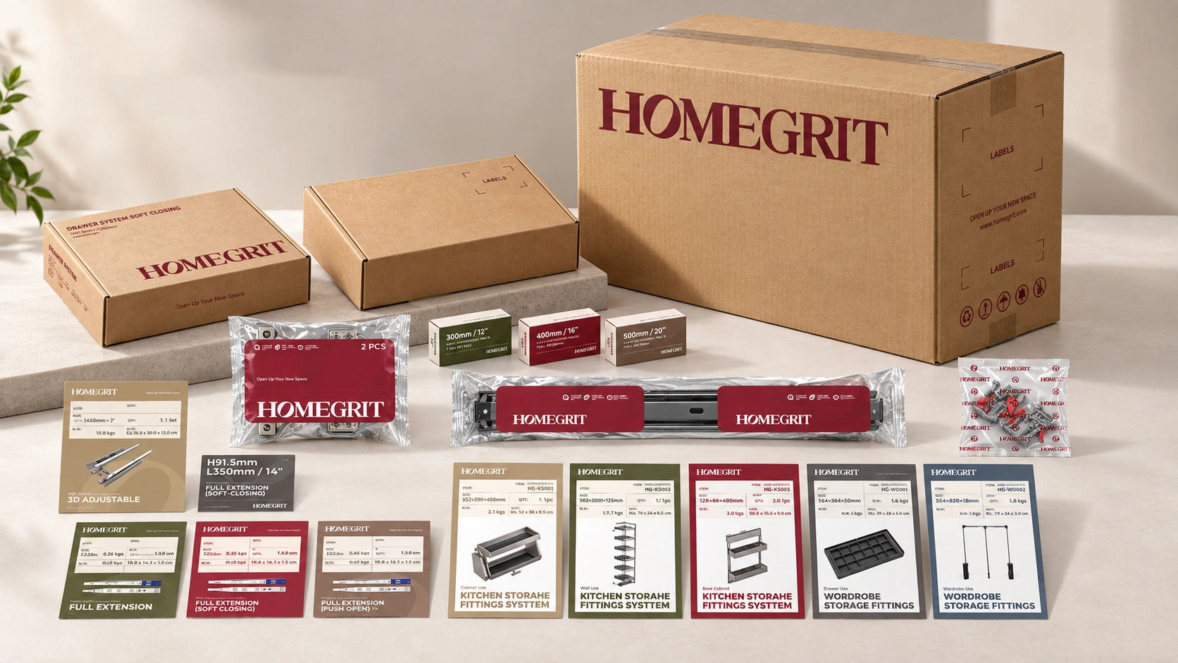 HOMEGRIT 包装场景